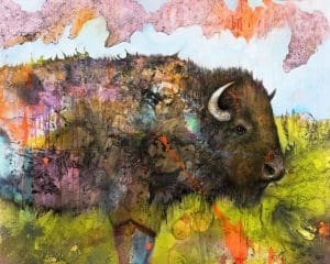 Bison Journey - Glen Ronald