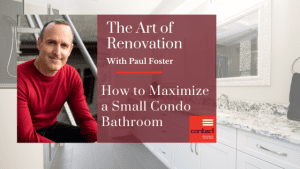 Maximize a small condo bathroom