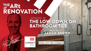 the art of renovation live! low down on bathroom tile blog header