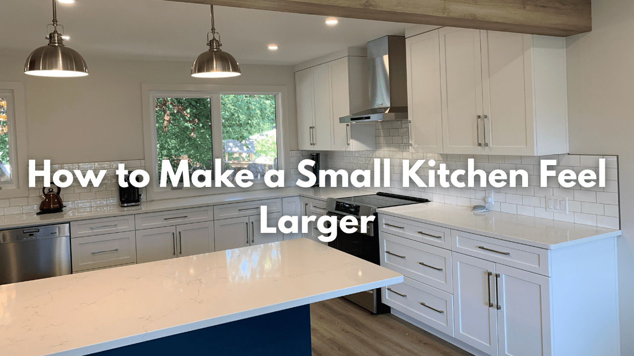 how to make a small kitchen feel larger