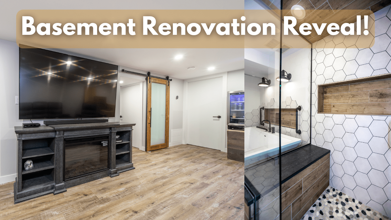 Basement Renovation Reveal! Contact Renovations blog