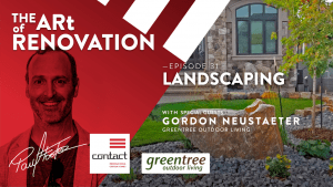 art of renovation LIVE! landscaping episode blog header