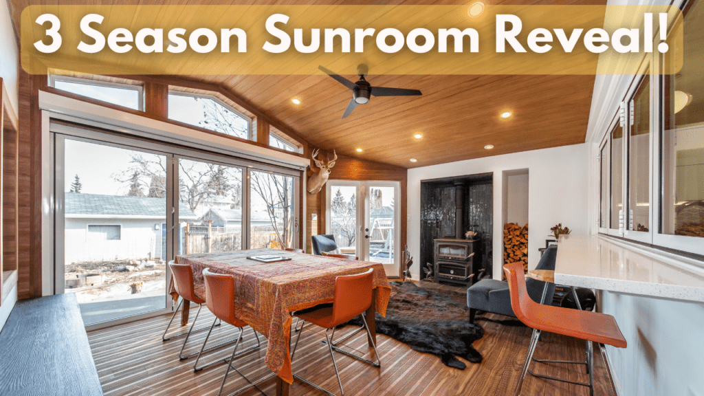 The 3 Season Sunroom Reveal! Contact Renovations blog