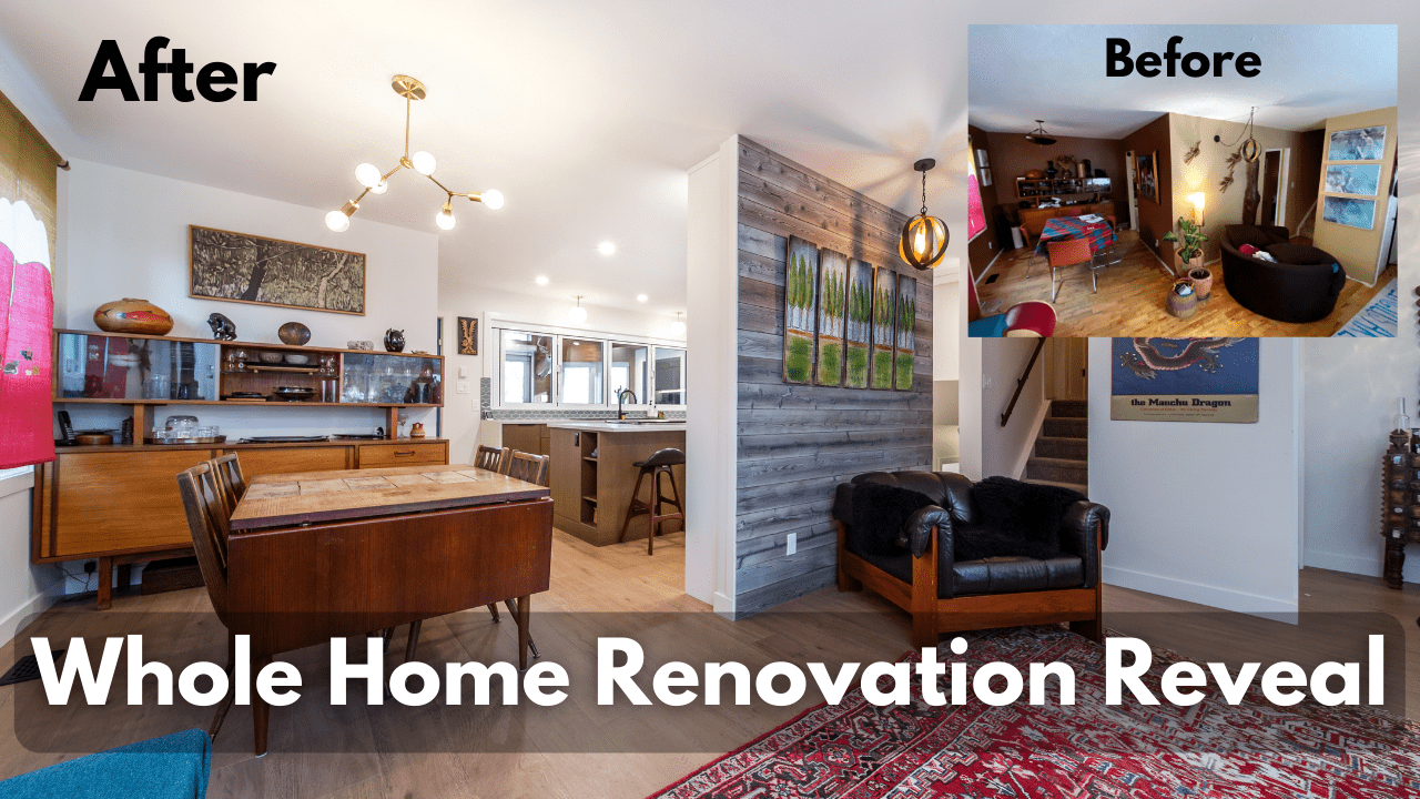 Whole Home Renovation Reveal: A Four-Level Split with a Midcentury Modern Vibe, Contact Renovations blog