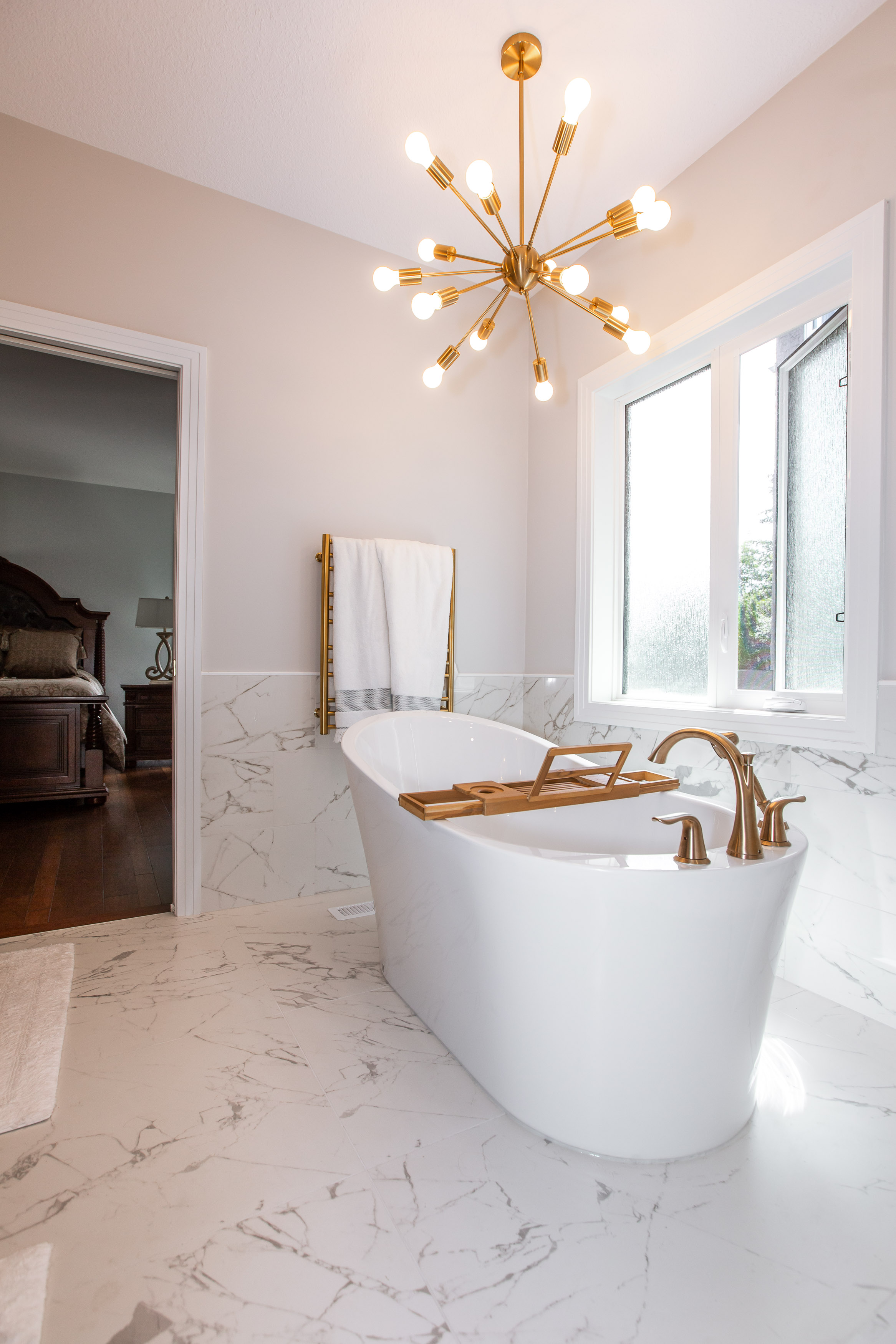 free standing tub, Luxurious En Suite Bathroom Inspiration, Contact Renovations blog