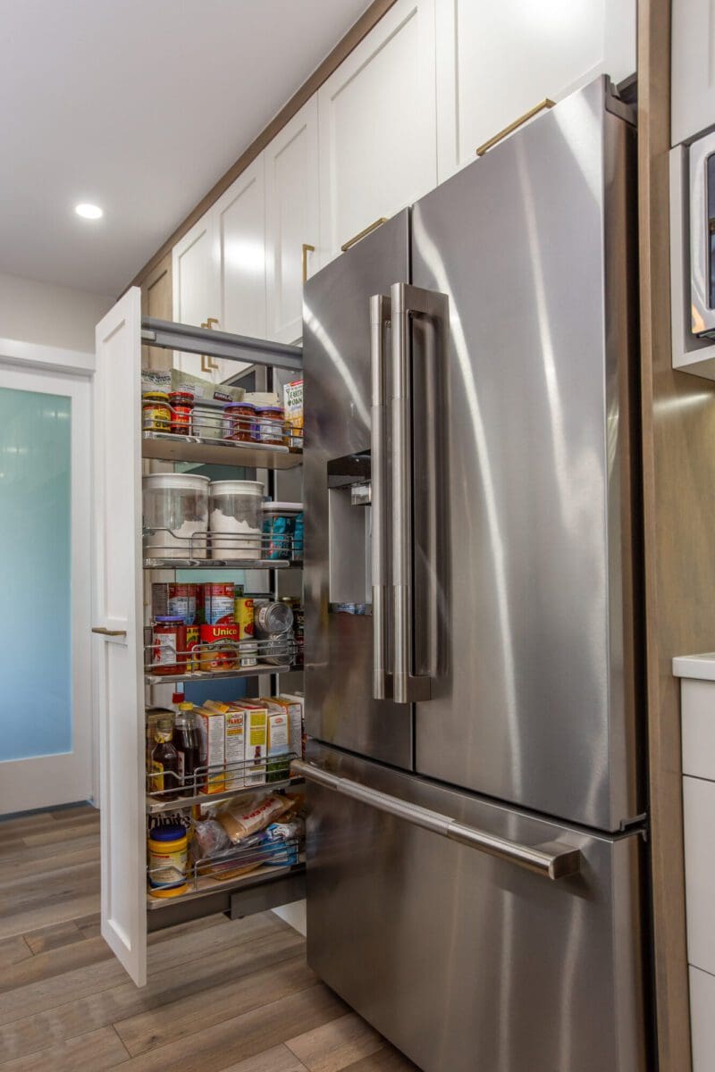 Kitchen Cabinet Organization Solutions, for Narrow Spaces Contact Renovations blog