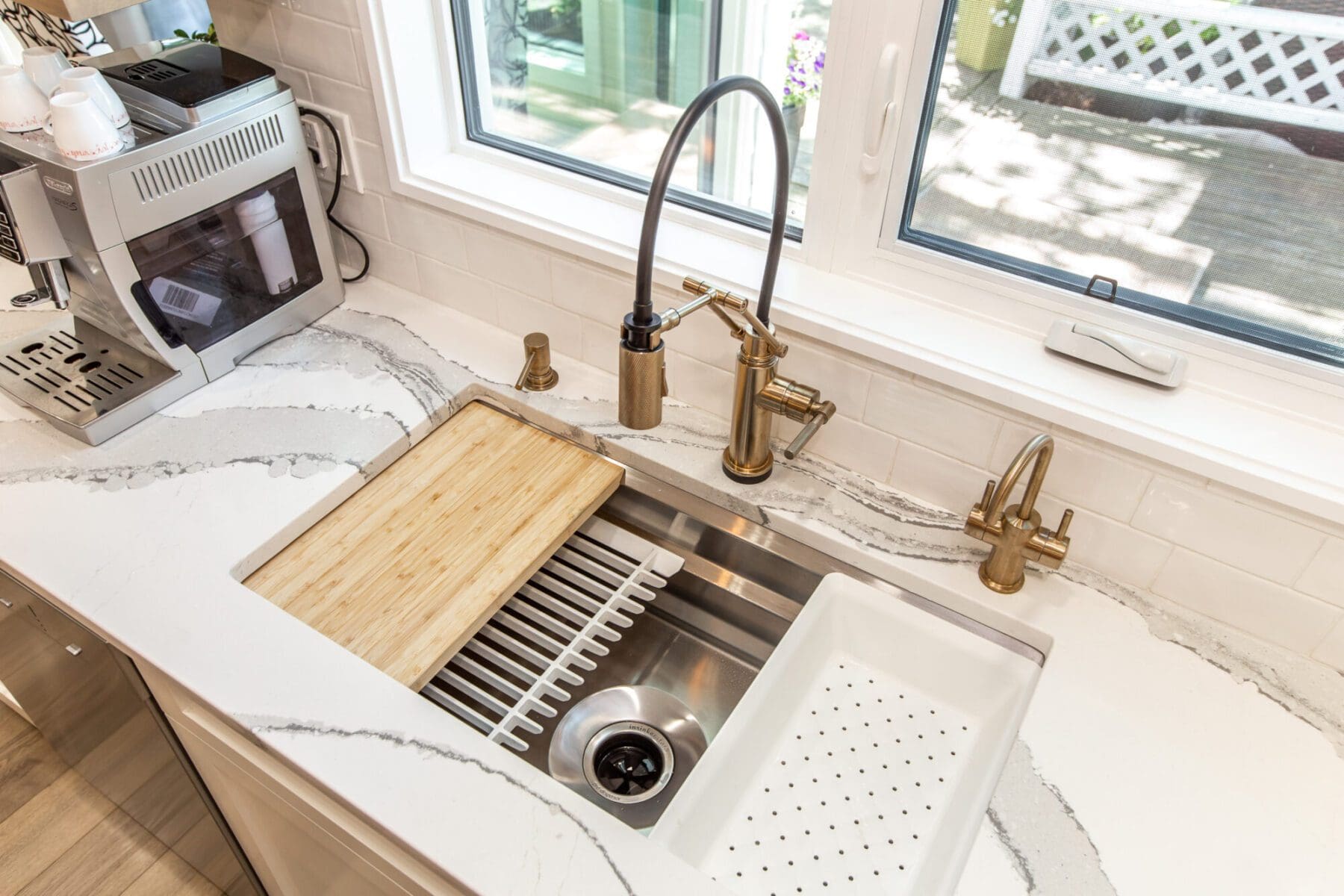Kitchen Sink Solutions, Kohler Trinsic line, Contact Renovations blog