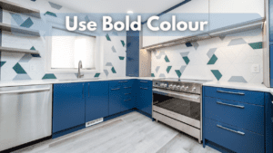 Use Bold Colour in Your Reno. Contact Renovations