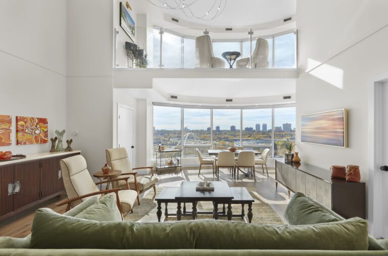 River Vista penthouse reno edmonton