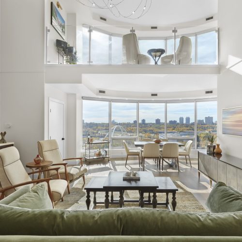 River Vista penthouse reno edmonton