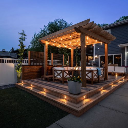 premium zuri decking in edmonton