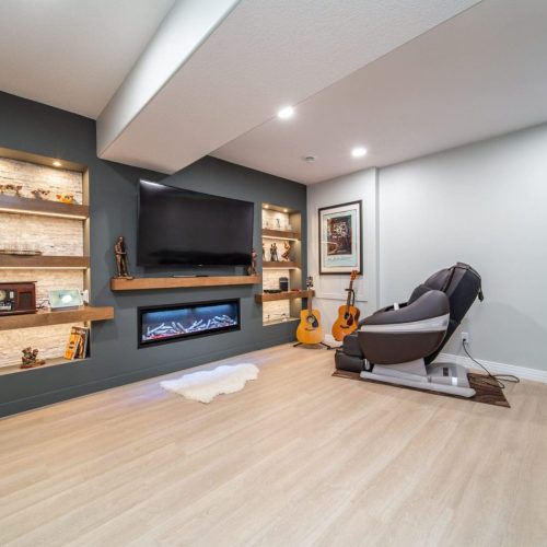 Multi-Use Basement Renovation Reveal! Contact Renovations blog