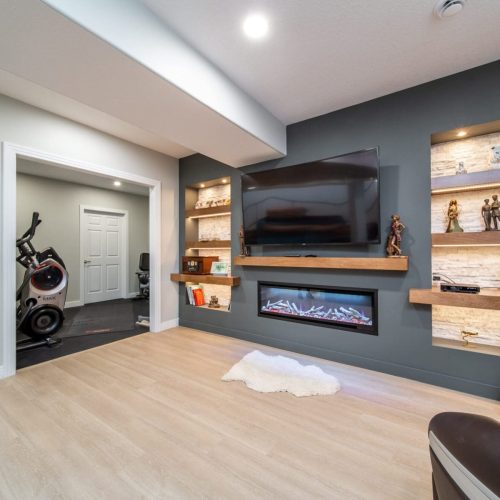 Multi-Use Basement Renovation Reveal! Contact Renovations blog