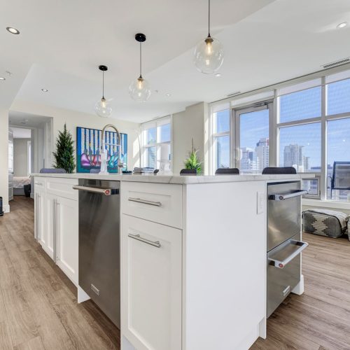 penthouse kitchen reno edmonton