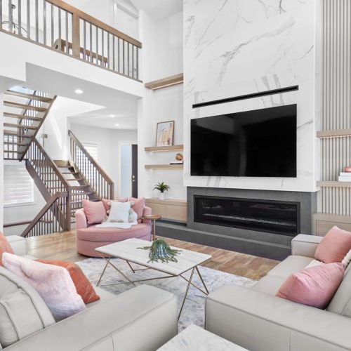 custom Dekton hearth finish sturgeon edmonton area