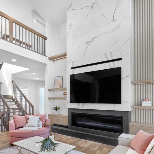 fireplace feature wall sturgeon county